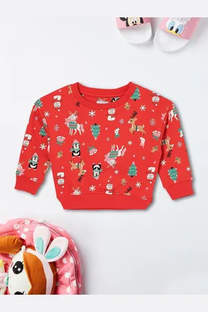 Max Collection Girls Conversational Printed Sweatshirt