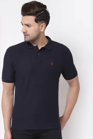 Red Tape Polo Collar Pure Cotton T-shirt