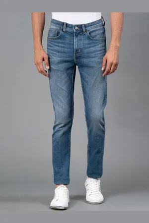 Red Tape Men Skinny Fit Light Fade Cotton Jeans