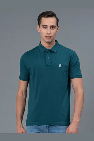 Red Tape Polo Collar Pure Cotton T-shirt