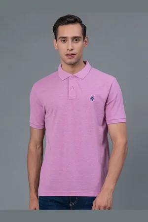 Red Tape Regular Fit Melange Polo Collar T-Shirt