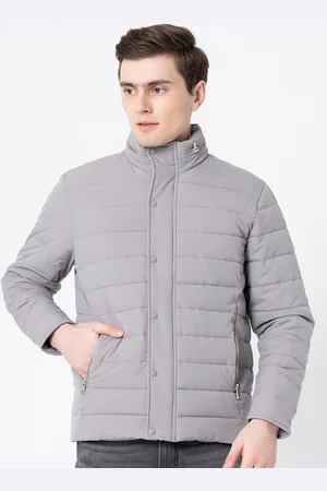 Red Tape Men Grey Padded Jacket