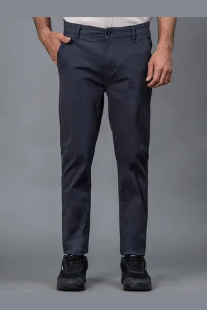 Red Tape Men Skinny Fit Solid Chinos Trousers