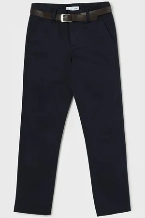 Lifestyle Boys Mid-Rise Chinos Trousers