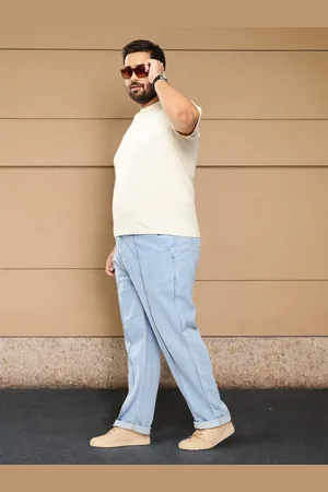 Sztori Men Plus Size Relaxed Fit Stretchable Jeans