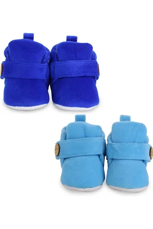 Neska Moda Kids Pack Of 2 Velvet Booties