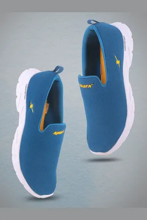 Sparx Men Navy Blue Mesh Running Non-Marking Shoes