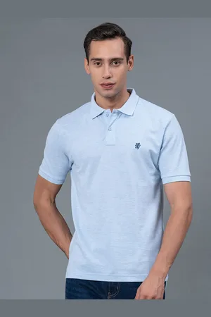 Red Tape Regular Fit Melange Polo Collar T-Shirt