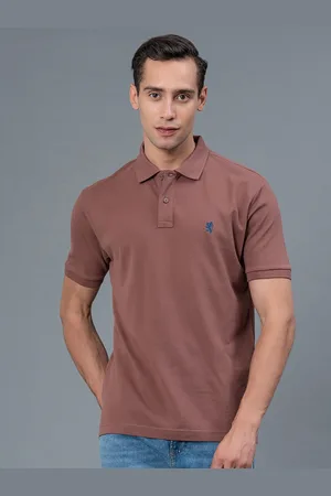 Red Tape Polo Collar Pure Cotton T-shirt