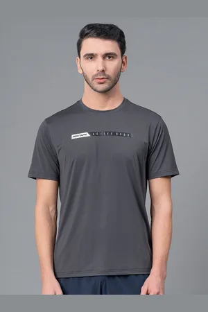 Red Tape Men Brand Logo Printed Activewear T-shirt