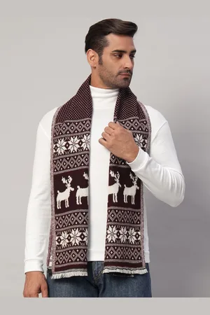 HANDICRAFT PALACE Men Merino Wool Mufflers
