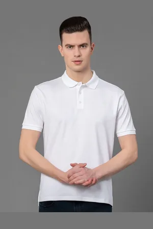 Red Tape Polo Collar Pure Cotton T-shirt