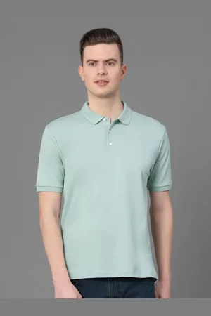 Red Tape Polo Collar Pure Cotton T-shirt
