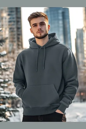 NOBERO Men Hooded Sweatshirt