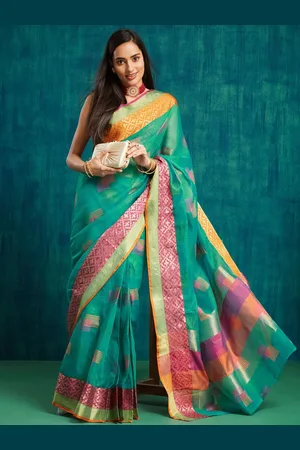 Rachna Woven Design Ready to Wear Dharmavaram Saree