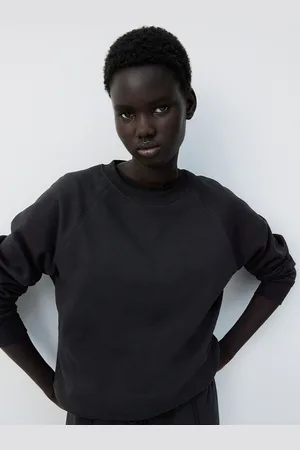 H&M Women Round Neck Long Sleeves Sweatshirt