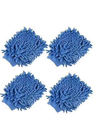 Kuber Industries Set Of 4 Multi-Purpose 50 GSM Cleaning Fringed Gloves