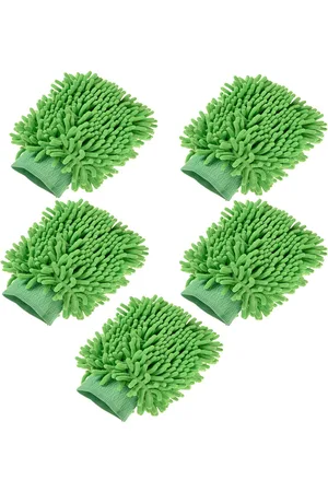 Kuber Industries Set Of 5 Multi-Purpose 50 GSM Cleaning Fringed Gloves
