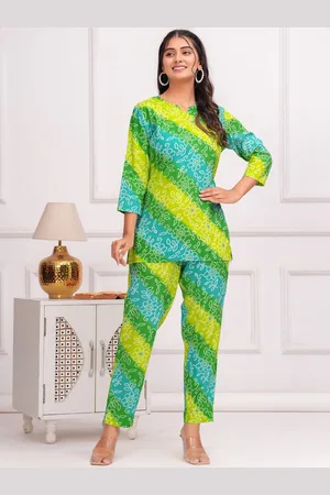 BAESD Printed Top With Trouser