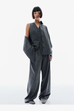H&M Viscose-Blend Suit Waistcoat