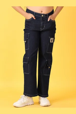 V-Mart Girls Relaxed Fit Stretchable Jeans