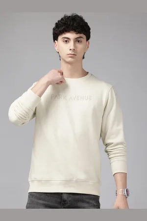 Park Avenue Brand Logo Printed Pullover Sweatshirt