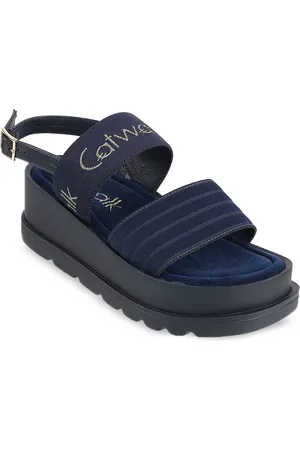 Catwalk Fashion Women Flatform Buckles Sandal