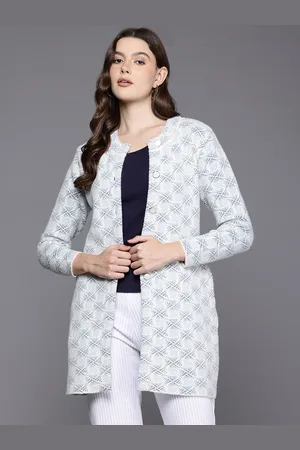 Cayman Women Woollen Longline Cardigan