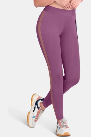 Dermawear Women Solid High Rise Skinny Fit Training or Gym