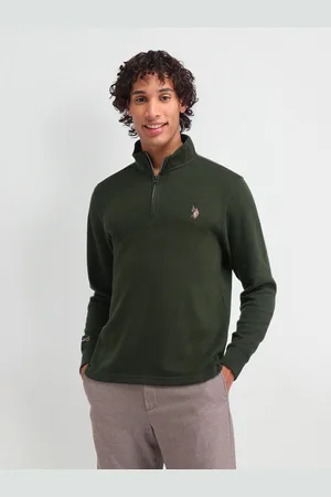 Ralph Lauren Men Mock Collar Long Sleeves Sweatshirt
