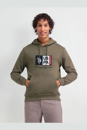 Ralph Lauren Men Cotton Printed Hooded Long Sleeves Sweatshirt