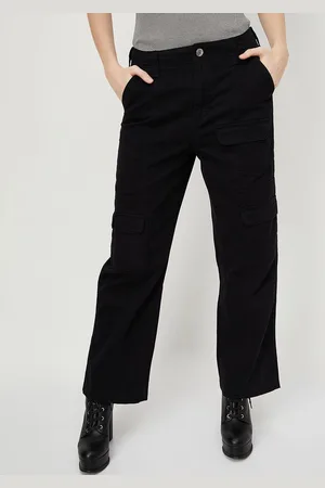 Max Collection Women Cotton Regular Fit Mid-Rise Trousers