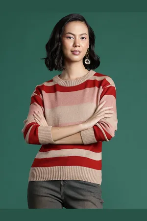 DressBerry Women Striped Pullover