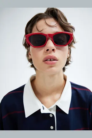 H&M Women Cat-Eye Sunglasses 1083022003-Red