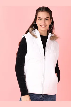 V-Mart Women Hooded Solid Cotton Casual Parka Jacket