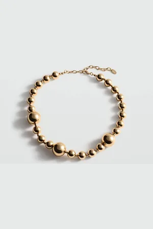 MANGO Beaded Necklace
