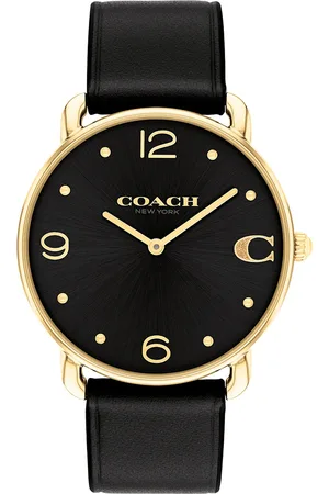 Coach Women Elliot Dial & Leather Straps Analogue Watch 14504245