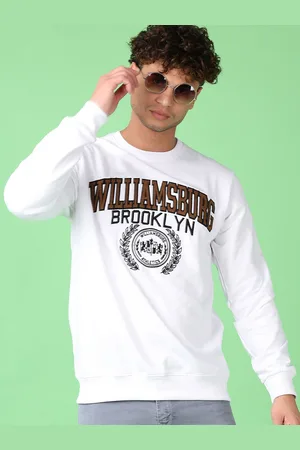 V-Mart Men Printed Cotton Sweatshirt