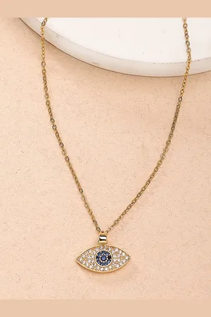 karatcart Gold-Plated Quirky Pendants with Chains