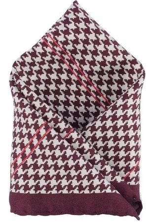 The Tie Hub Printed Silk Pocket Squares
