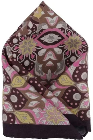 The Tie Hub Printed Silk Pocket Squares
