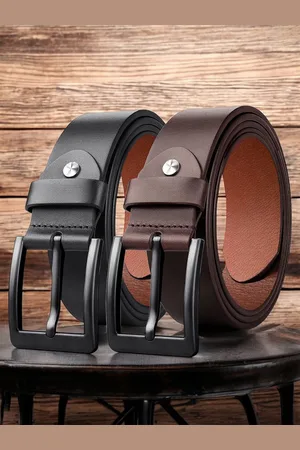 ZORO Men 2 Leather Formal Belt
