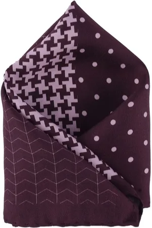 The Tie Hub Printed Silk Pocket Squares