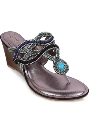 Catwalk Women Embellished Wedge Sandals