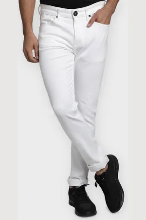Red Tape Men White Skinny Fit Mid-Rise Clean Look Jeans