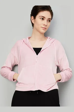 Max Collection Women Hooded Solid Casual Bomber Jacket
