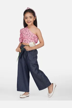 HERE&NOW Girls Floral Printed Clothing Set