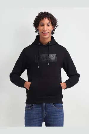 Ralph Lauren Men Printed Hooded Pullover Cotton Sweatshirt