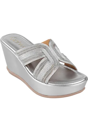 Catwalk Wedge Synthetic Heel Sandals