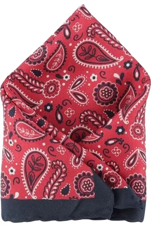 The Tie Hub Printed Silk Pocket Squares